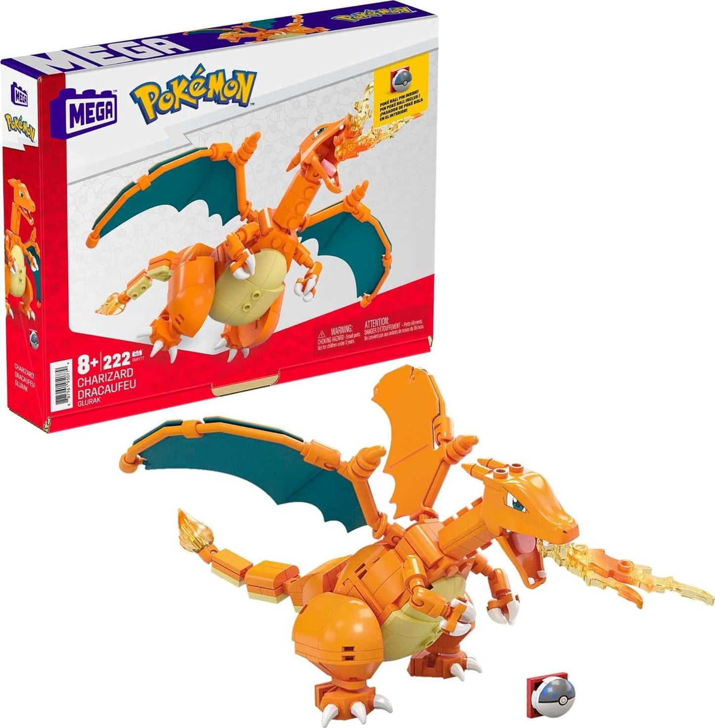 Set Mega Bloks Pokemon charizard