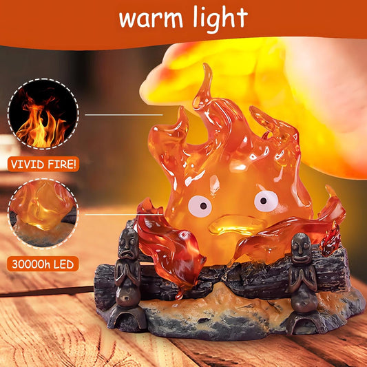 Lampara Calcifer El Castillo Vagabundo