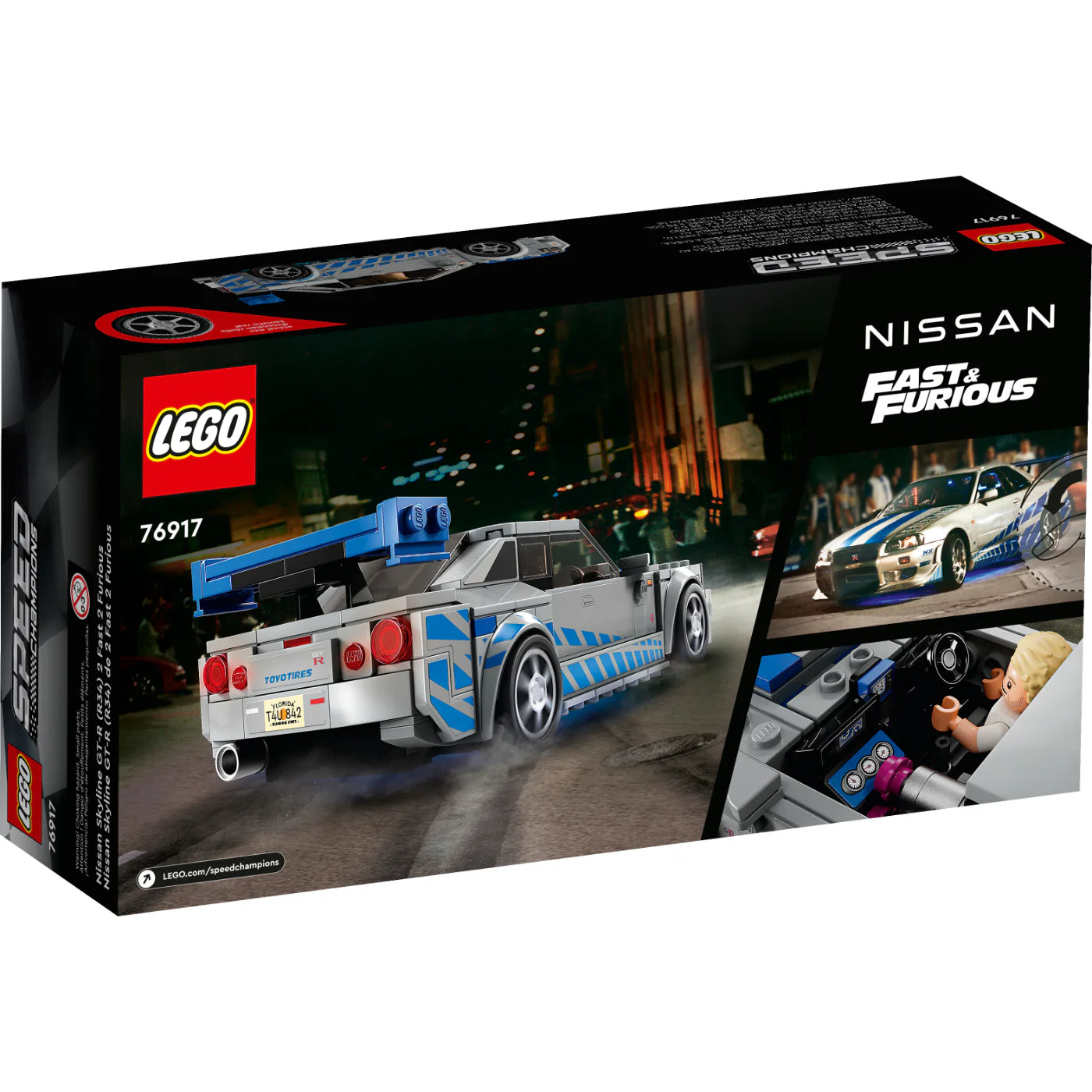 Set Lego 76917 Rapido y Furioso Nissan Skyline