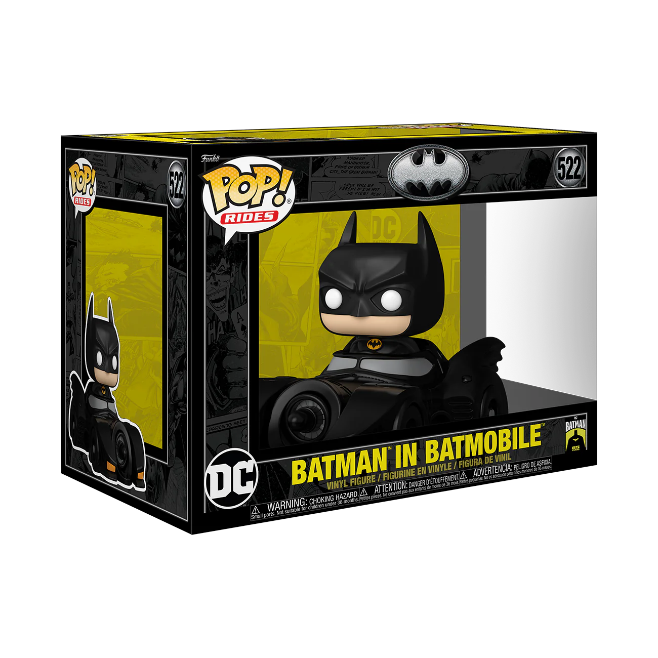 Funko Pop Rides Batman Con Batimovil 85 Aniversario