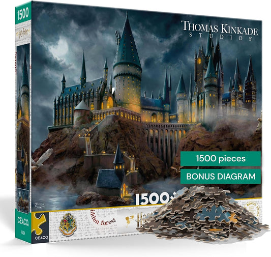 rompecabezas harry potter castillo de hogwarts