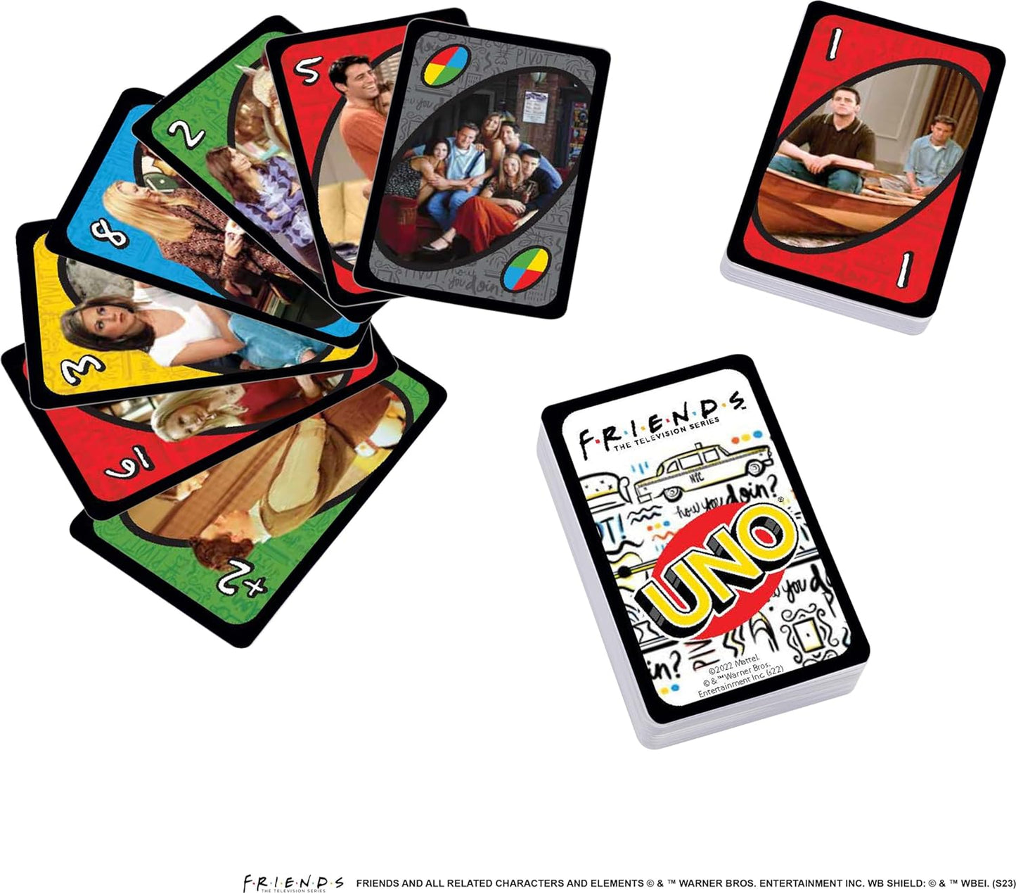 Cartas Uno Friends
