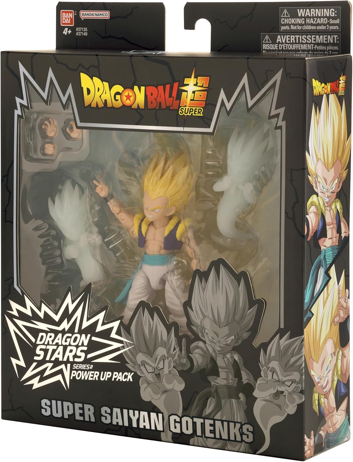 Figura Gotenks Super Saiyan Blue Dragon Stars Bandai Original