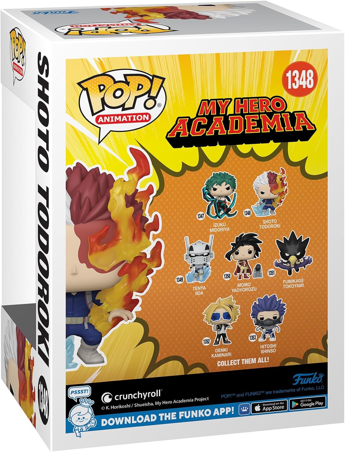 Funko pop Shoto Todoroki 1348 my hero academia