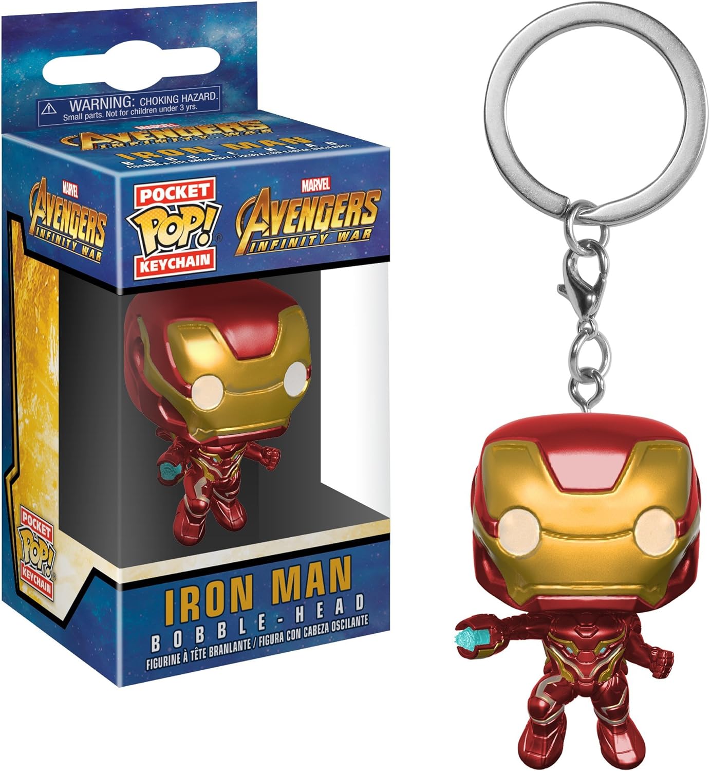 Llavero Pocket Pop iron Man