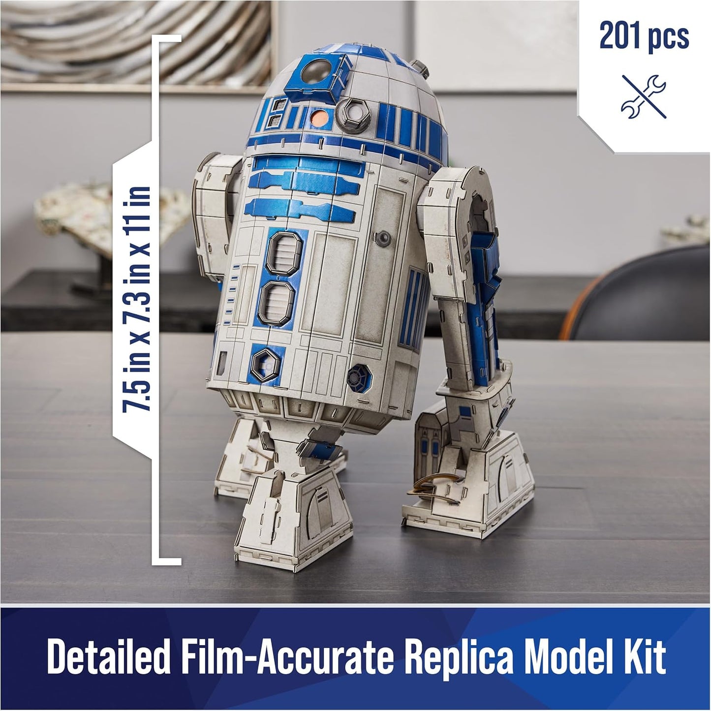 Rompecabezas R2D2 StarWars 4D