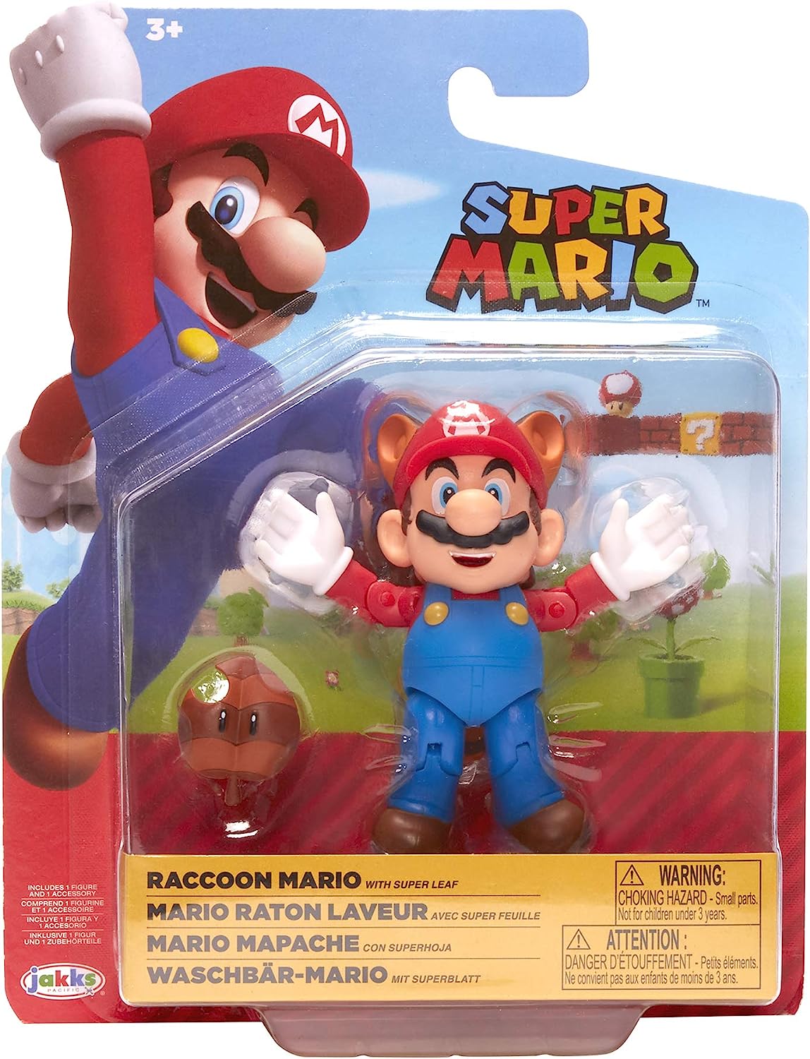 figura Articulada Super Mario Mapache