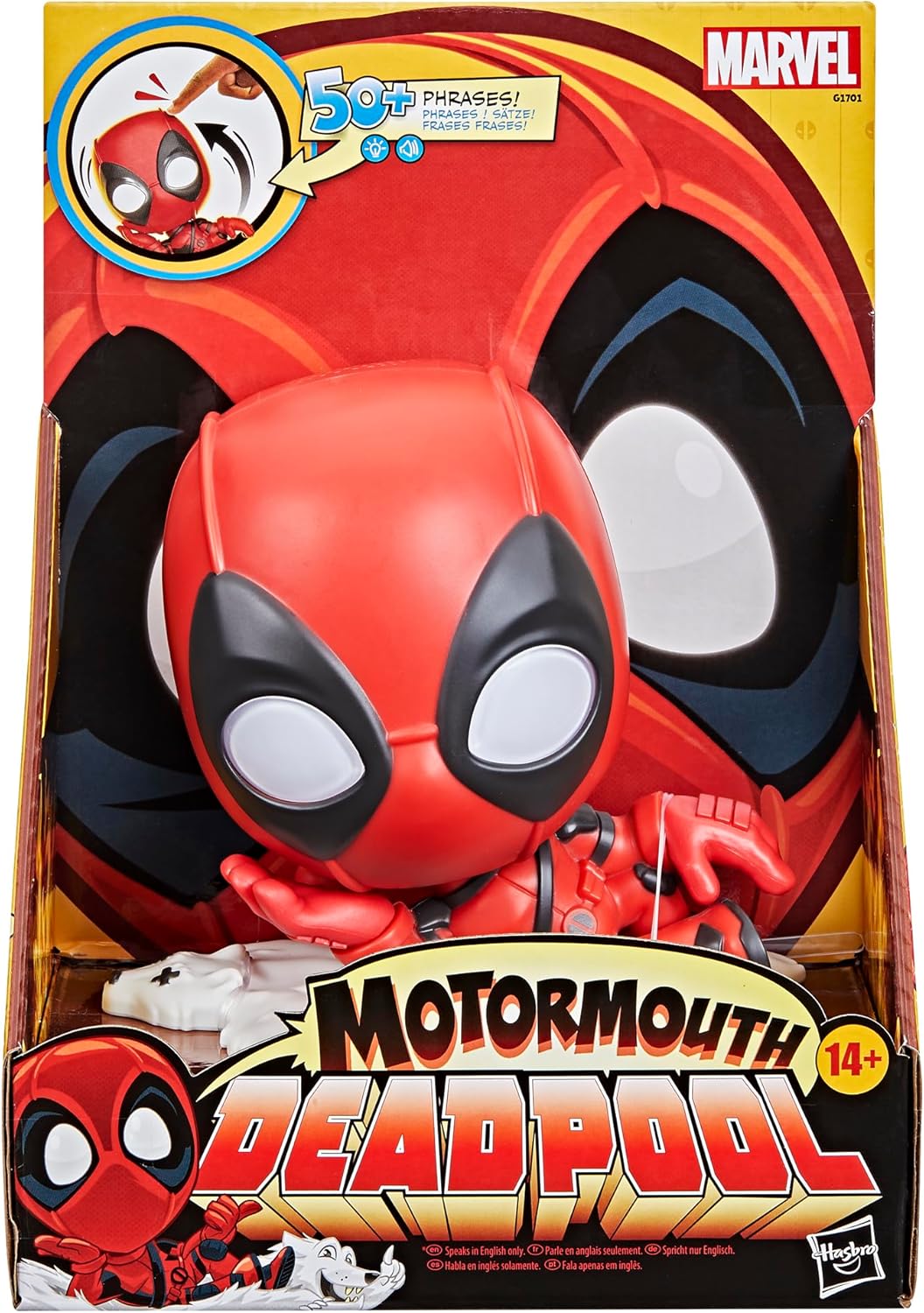 Figura Dead Pool motor Mouth con Sonidos