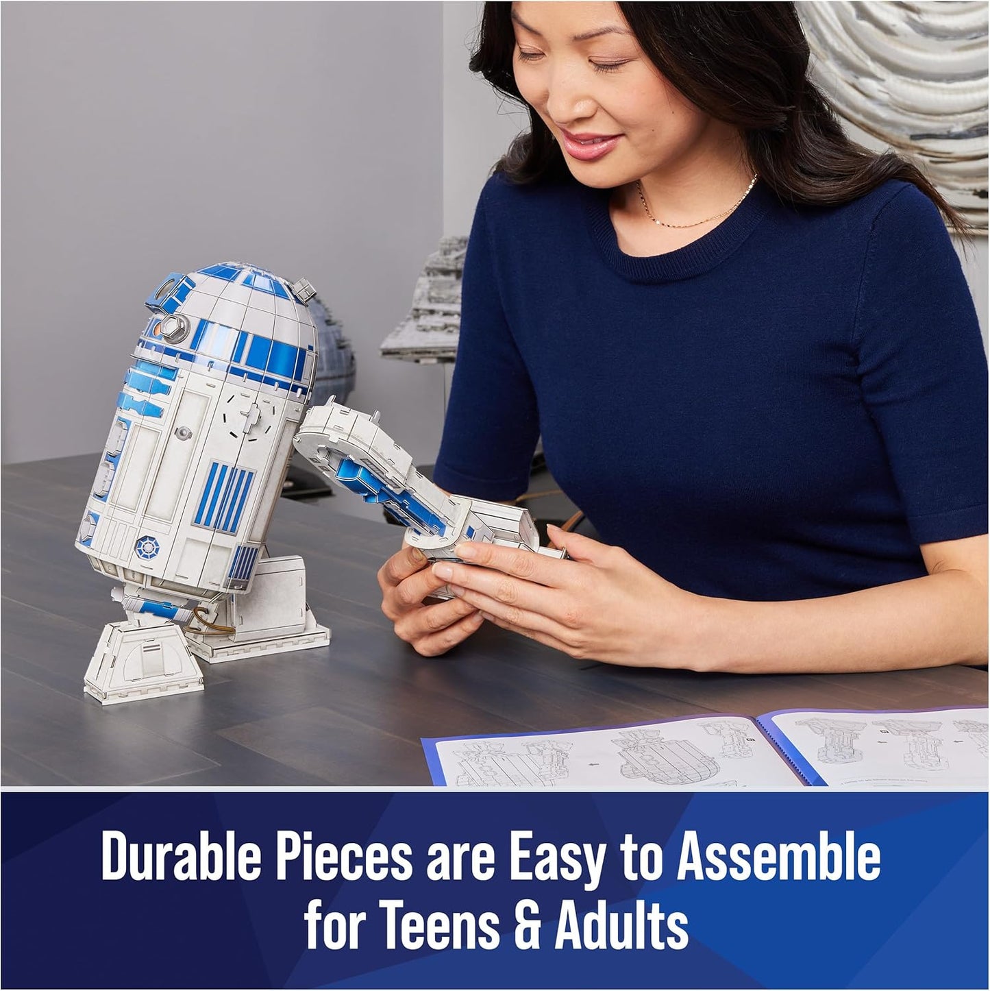 Rompecabezas R2D2 StarWars 4D