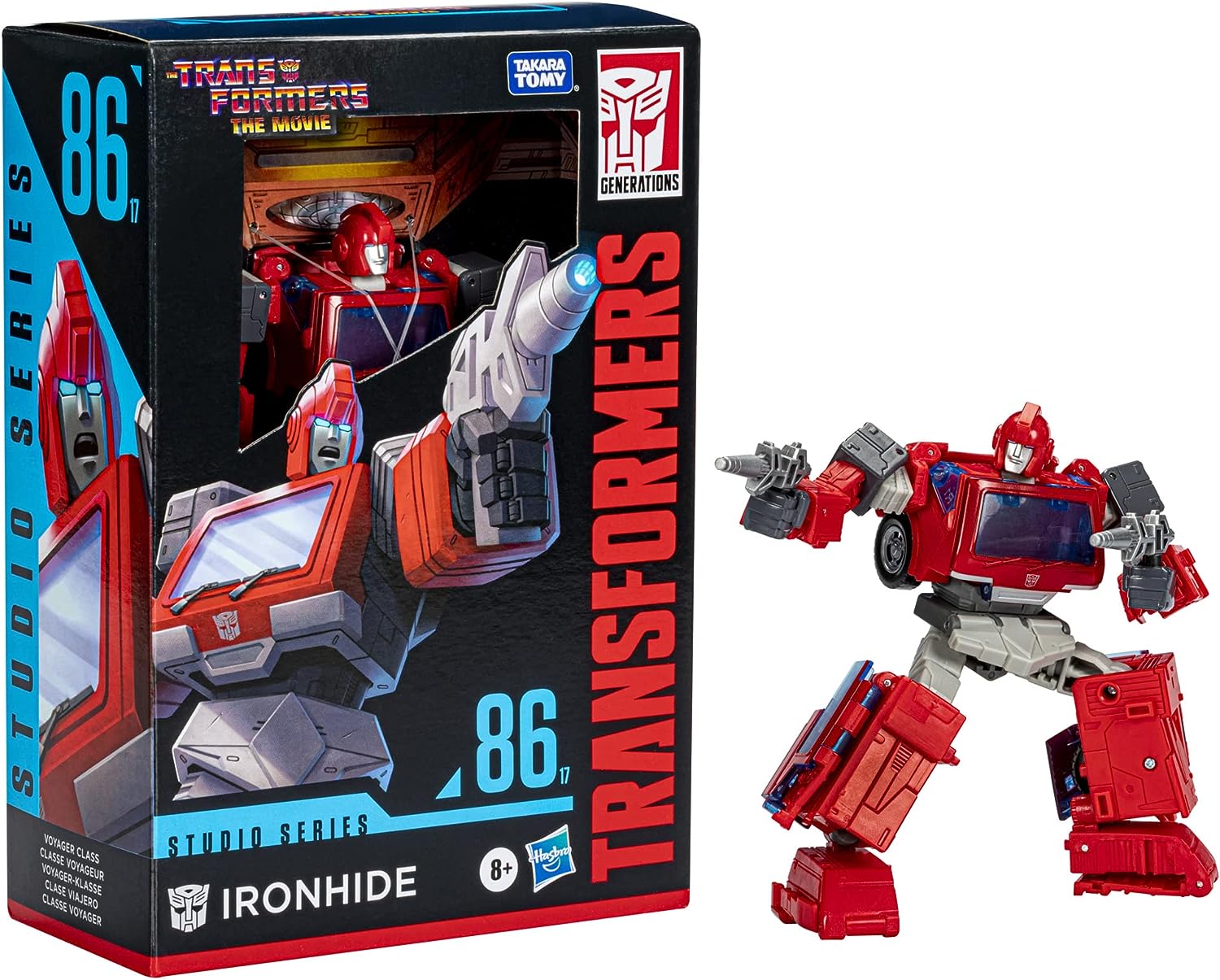 Figura Transformer IronHide Studio Series 86 Boom Shock