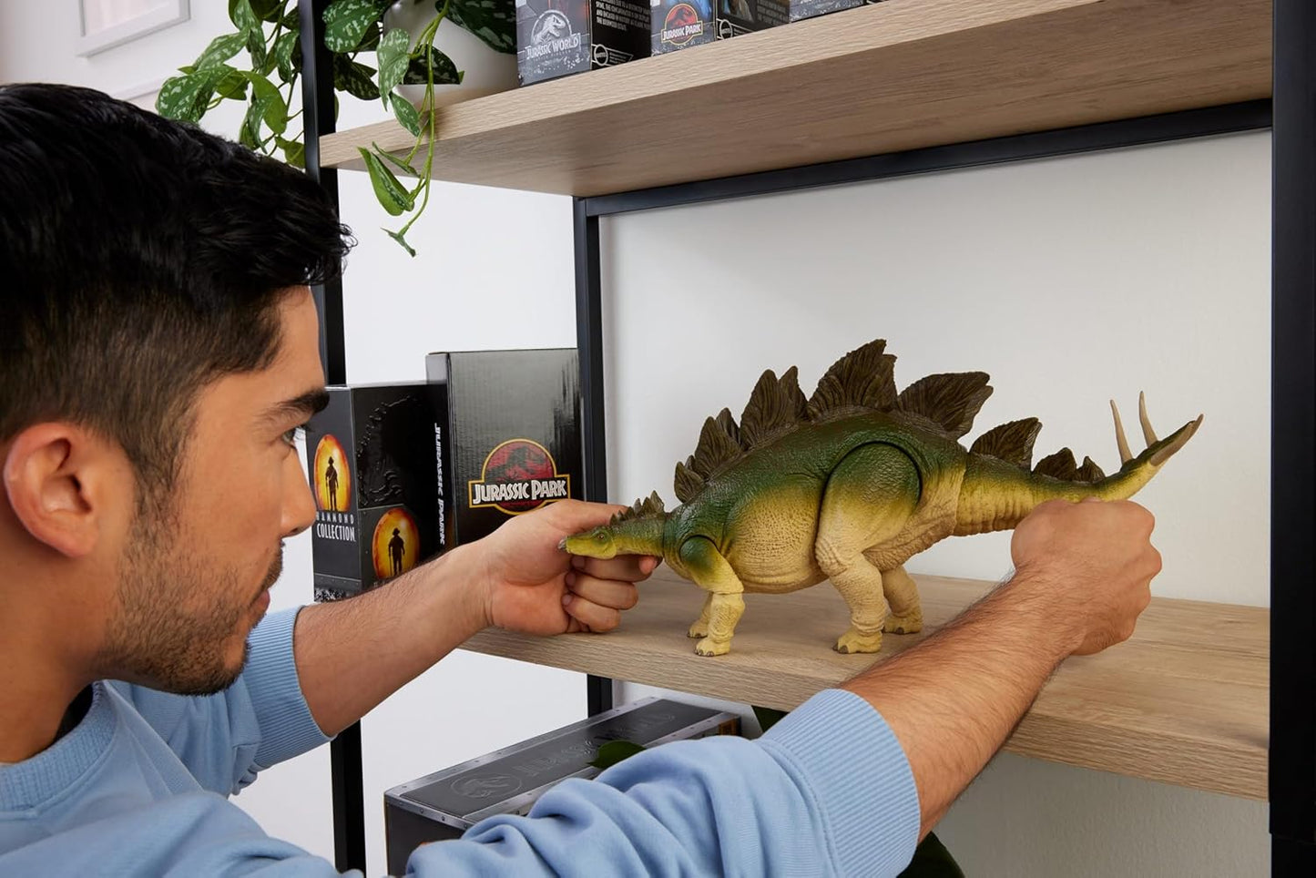 Figura Estegosaurus Jurassic World Hammon Colecction