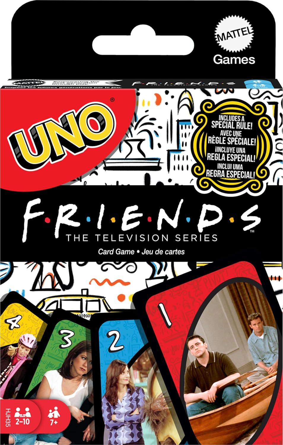 Cartas Uno Friends