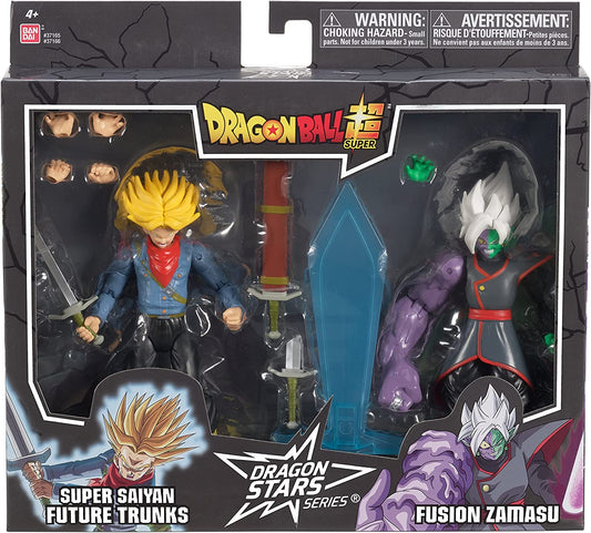 Figuras Articuladas Trunkos y Zamasu pack x2 Bandai Super Star Originales