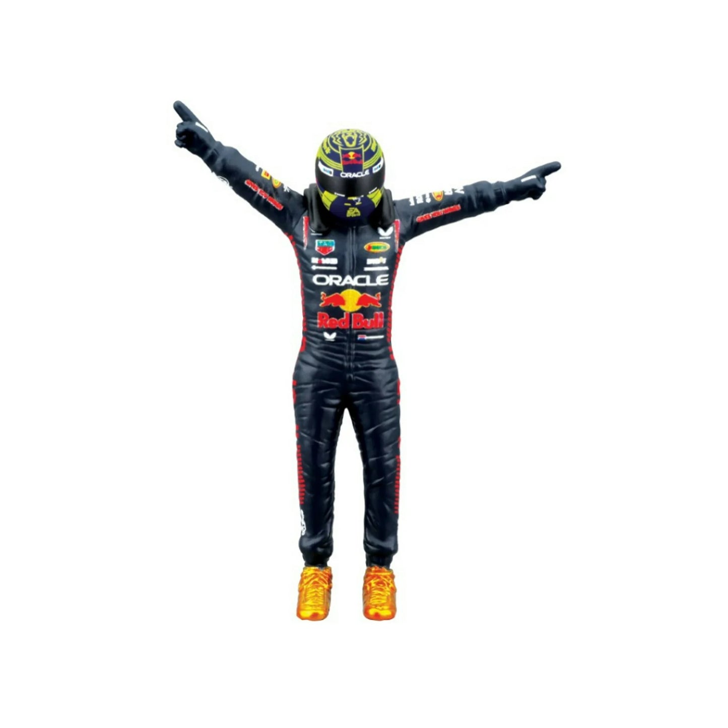 Carro Monoplaza RedBull y Figura Max verstappen 1/24
