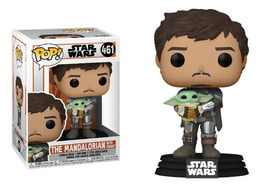 Funko pop mandalorian y grogu 461 star wars