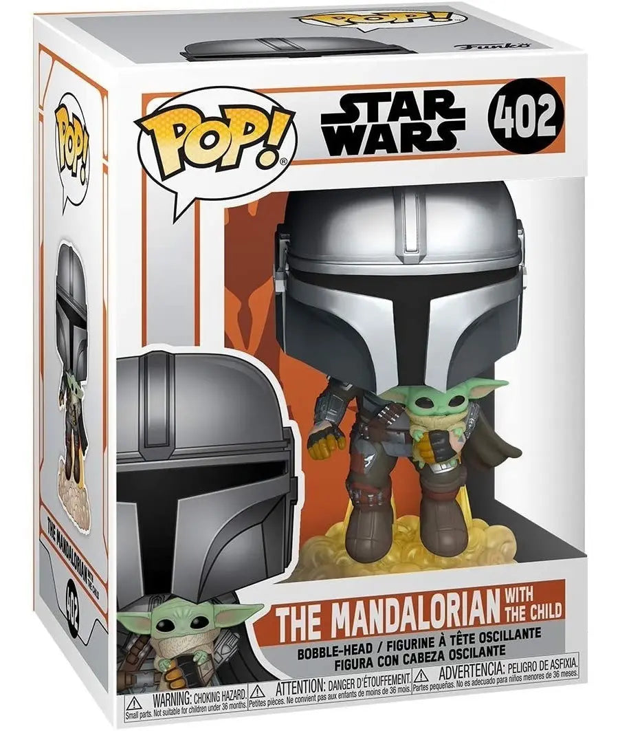Funko pop the mandalorian con grogu
