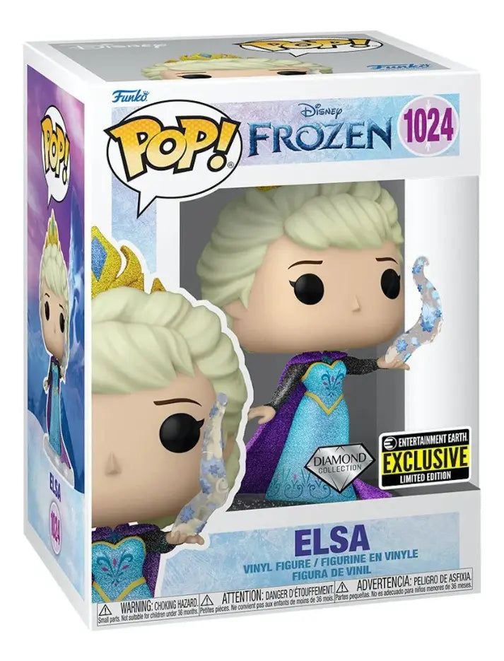 Funko pop elsa frozen 1024 edicion limitada diamond collection