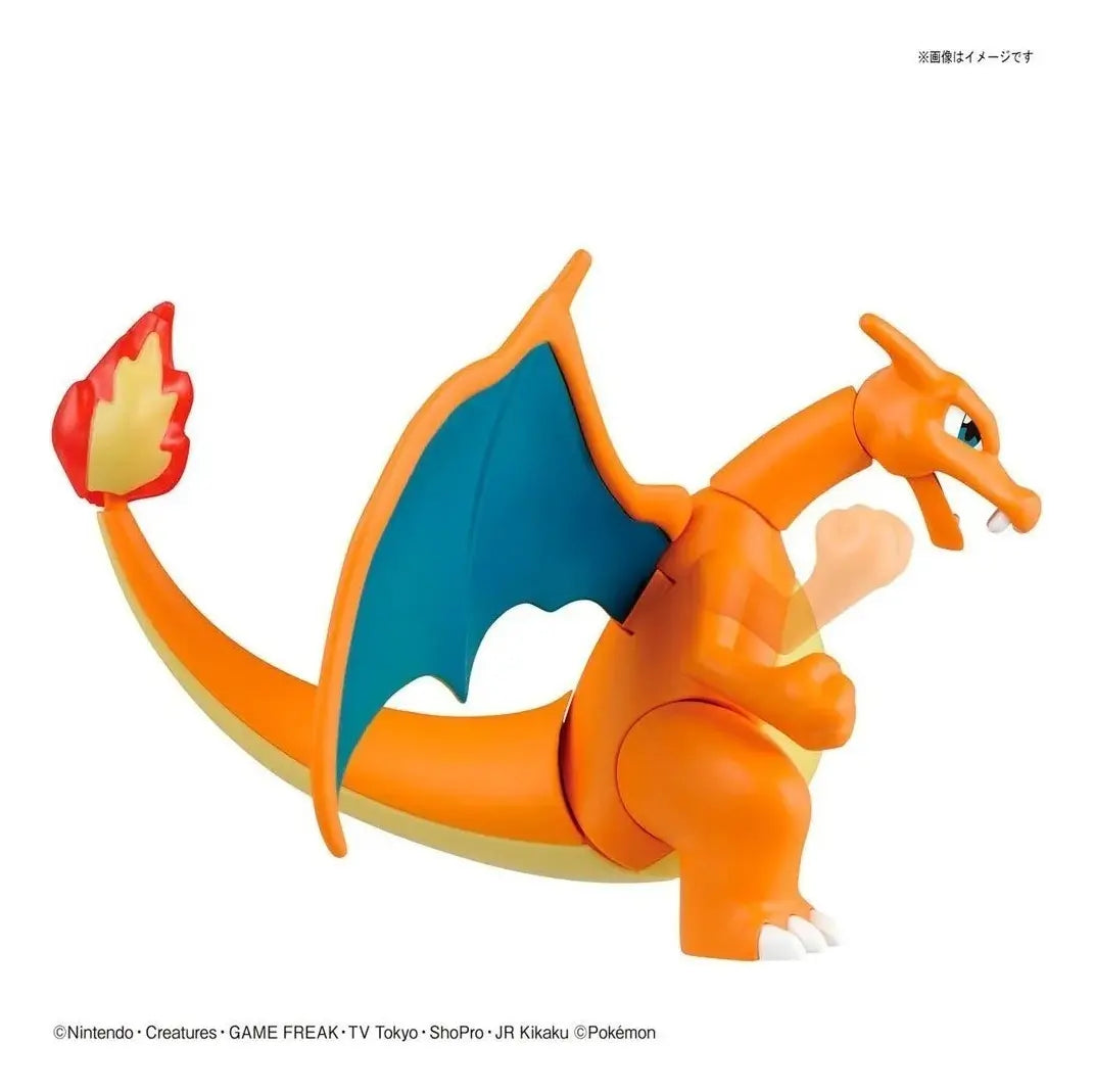 Figuras model kit charizard y dragonite bandai