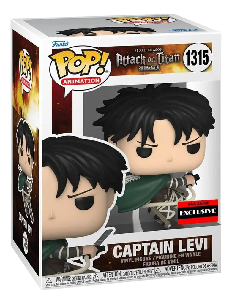 Funko Pop Capitan Levi 1315 Shingeky