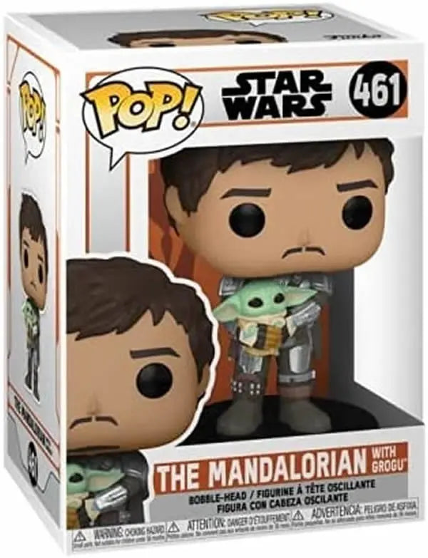 Funko pop mandalorian y grogu 461 star wars