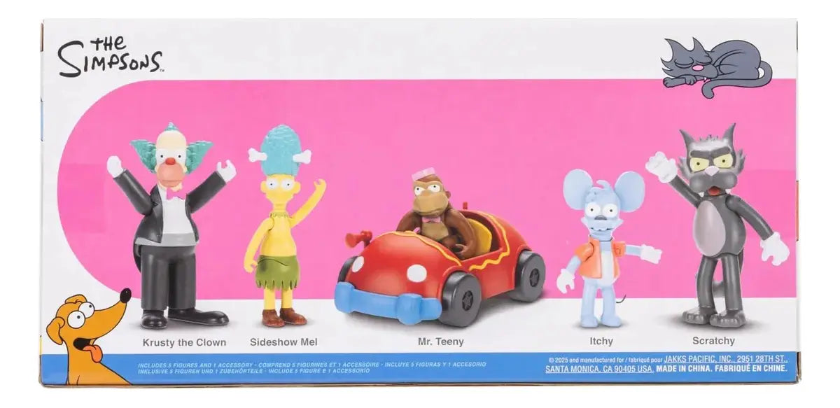 Set figuras los simpson show de krusty