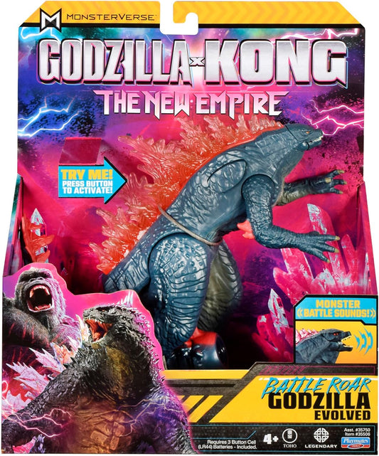 Figura Godzilla Battle Roar con sonidos Godzilla X Kong The New Empire