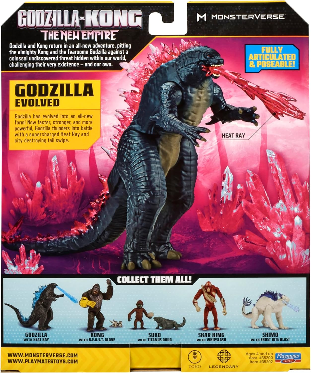 figura Godzilla Basico Godzilla X Kong The New Empire