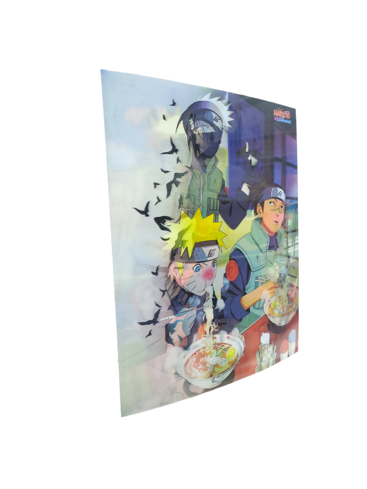Poster 3d Lenticular de 3 en 1 Naruto Anime