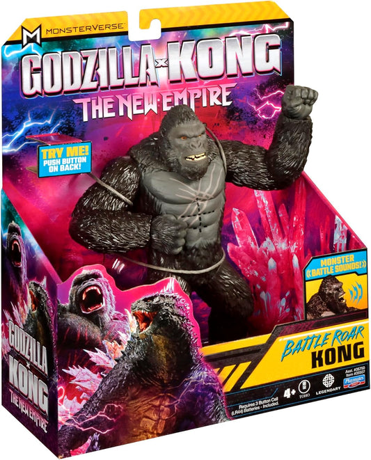 Figura Kong Battle Roar con sonidos Godzilla X Kong The New Empire