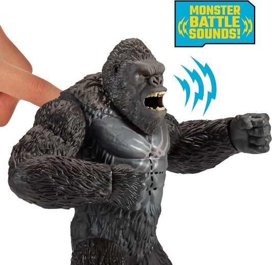 Figura Kong Battle Roar con sonidos Godzilla X Kong The New Empire