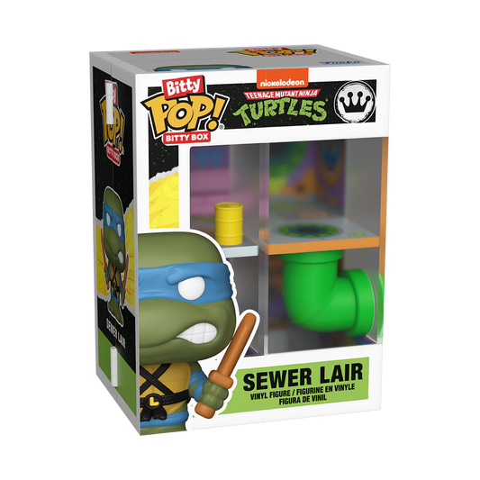 funko Bitty Box Tortugas Ninja Sewer Lair
