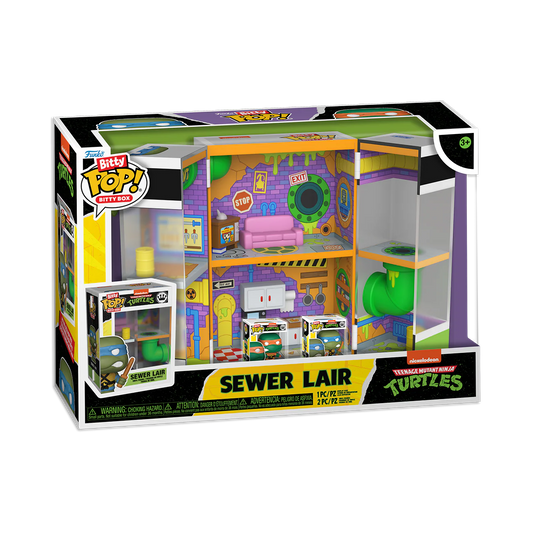 funko Bitty Box Tortugas Ninja Sewer Lair