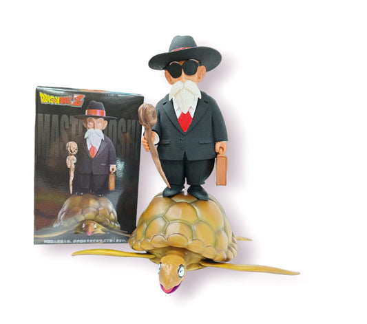 Figura Maestro Roshi y Señor tortuga