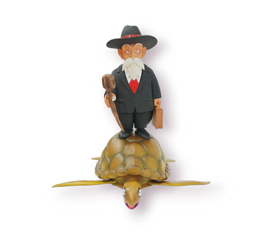 Figura Maestro Roshi y Señor tortuga