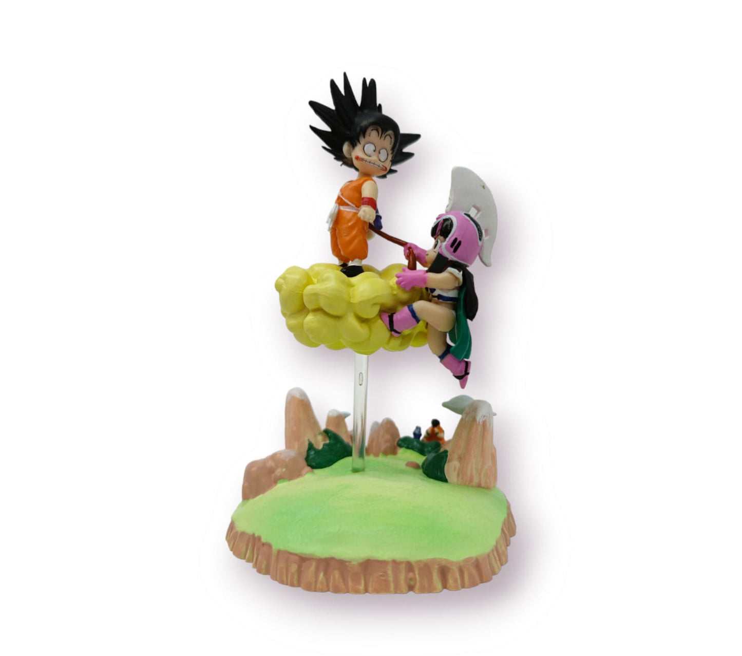 Diorama escena Goku y milk Dragon ball