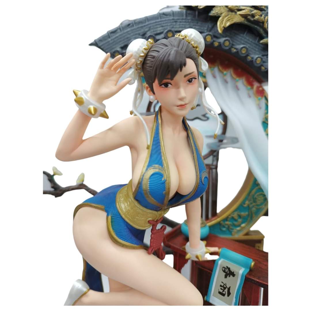 Figura estatua Chun Li street fighter