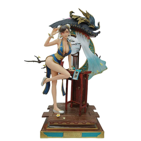 Figura estatua Chun Li street fighter