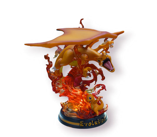 Lampara Pokemon Evoluciones de Charmander Charmileon y Charizard