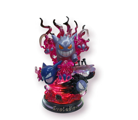 Lampara Pokemon Evoluciones de Gastly Hunter y Gengar