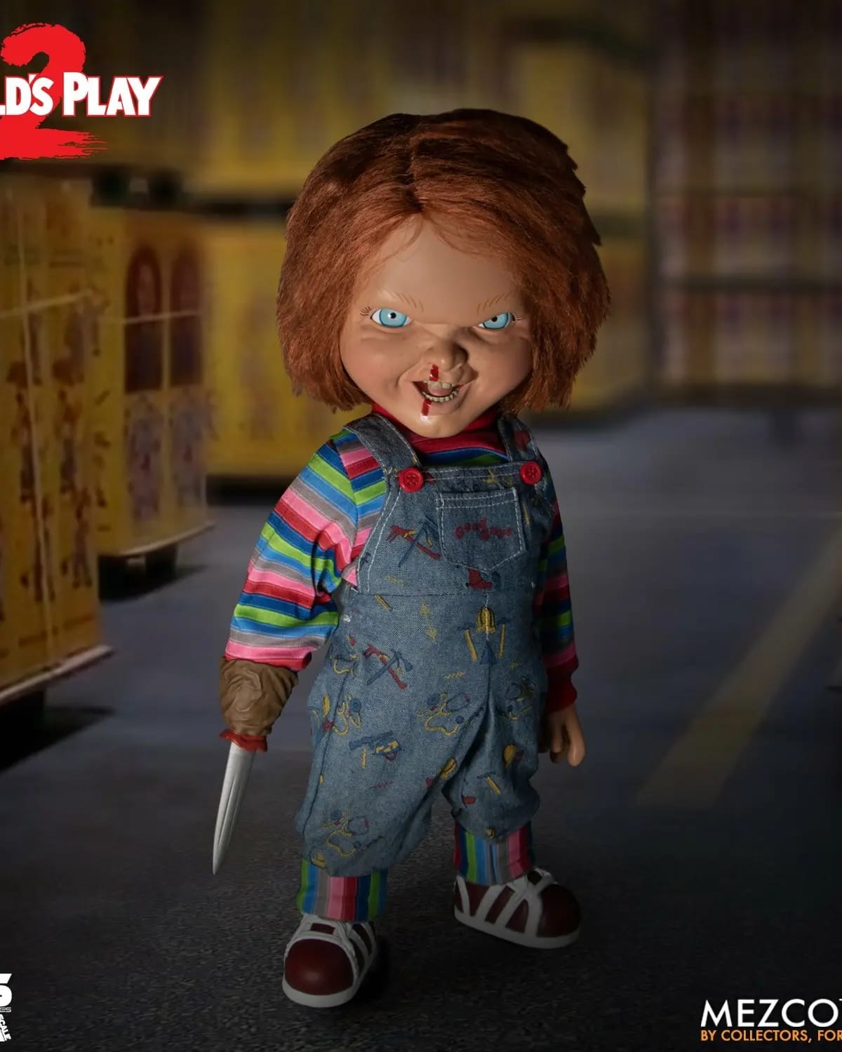 Figura Chucky Child`s Play 2 Con voces