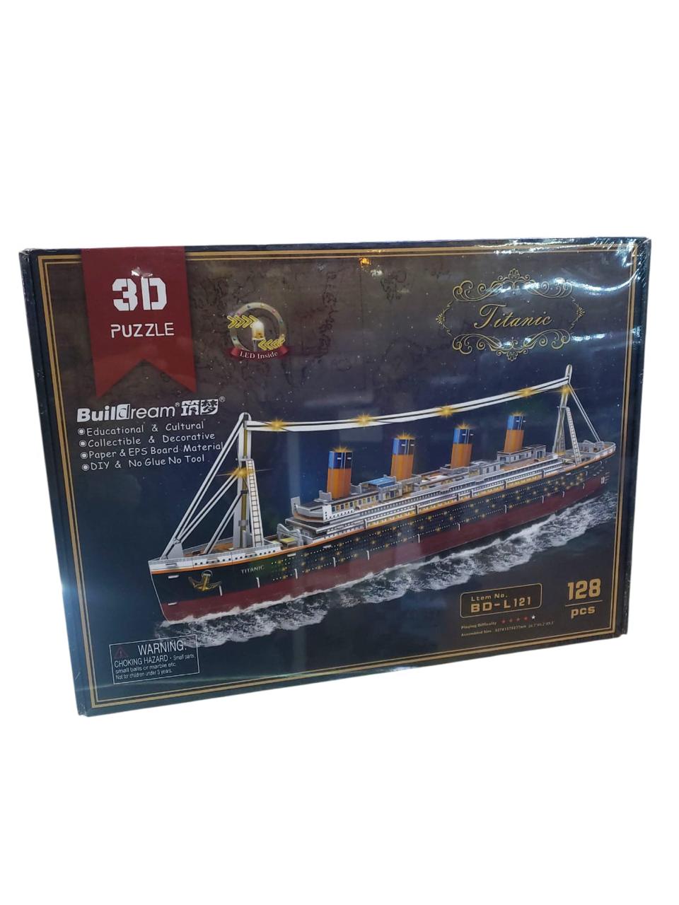 Rompecabezas 3D Titanic BuildDream