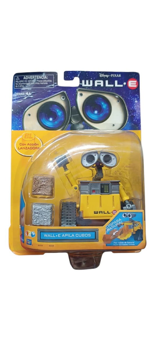 Figura retro vintage Wall-e aplia cubos