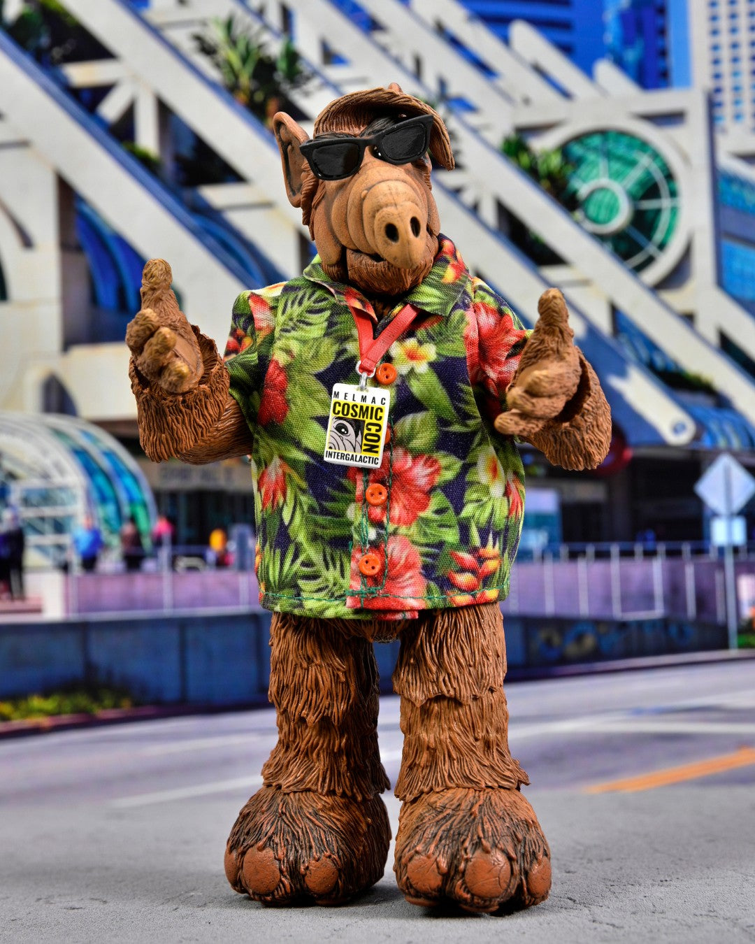 Neca Alf 2023 Exclusive Ultimate Cosmic Con