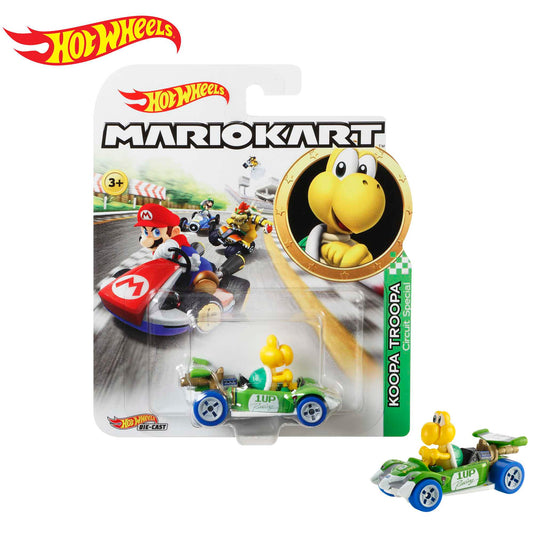 Carro hotwheels Mario Kart Koopa Troopa Cicuit Special