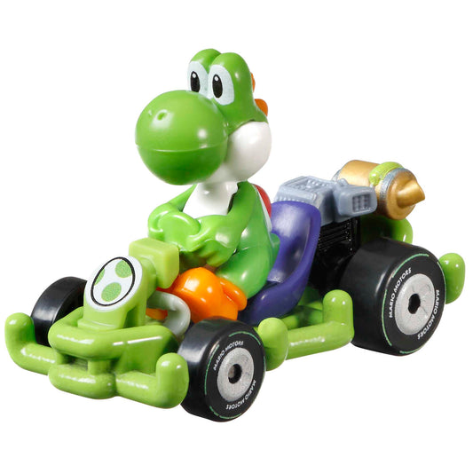 Carro hotwheels Mario Kart Yoshi Pipe Frame