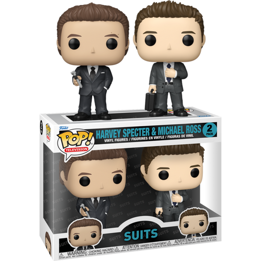 Funko Pop Suits Harvey Specter y Michael Ross Pack x2