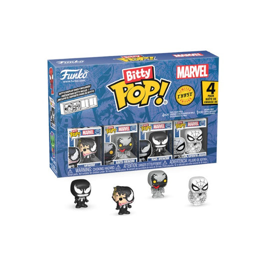 Bitty Pop Pack x4 Marvel Spiderman
