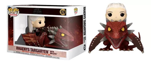 Funko Pop Rides 124 Rhaenys Targaryem With Meleys