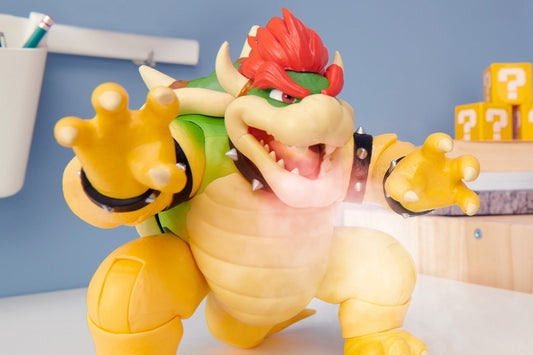 Figura Bowser Con Luz Y Humo