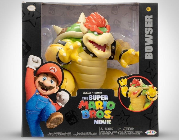Figura Bowser Con Luz Y Humo